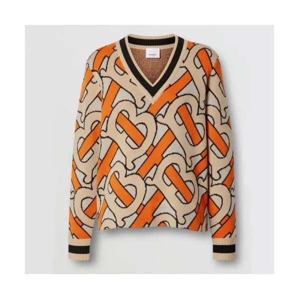 Burberry 2019 Womens Retro Logo Wool Sweater - 버버리… - 1