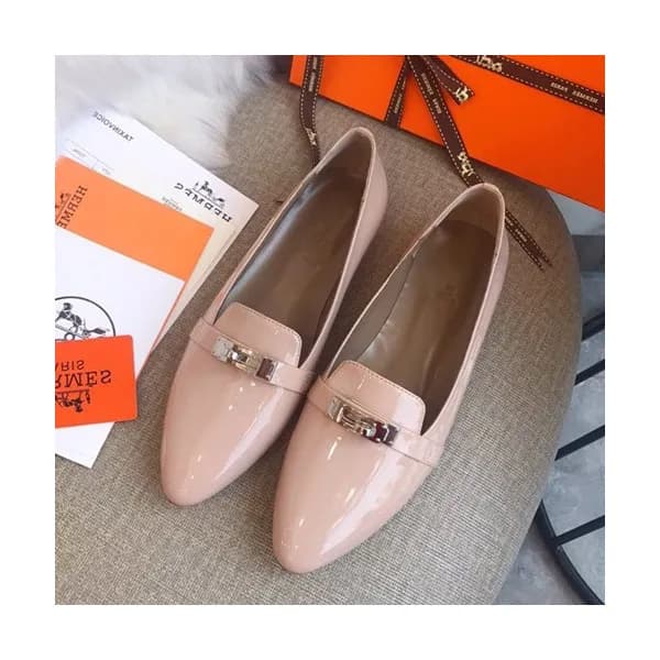 Hermes 2019 Ladies Leather Loafer- 에르메스 2019 여성용 레… - 1