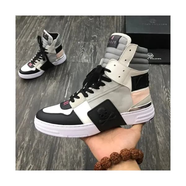 Philipp plein 2019 Mens Leather Sneakers - 필립플레인 … - 1