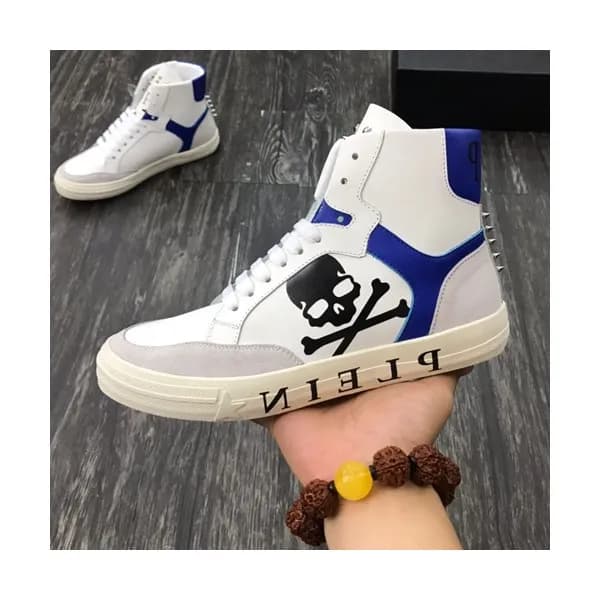 Philipp plein 2019 Mens Leather Sneakers - 필립플레인 … - 1