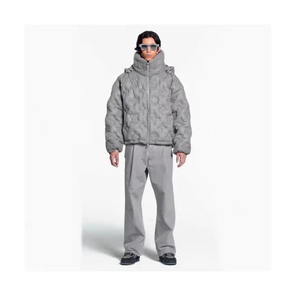 Louis vuitton 2019 Mens Logo Oversize Down Padding… - 1