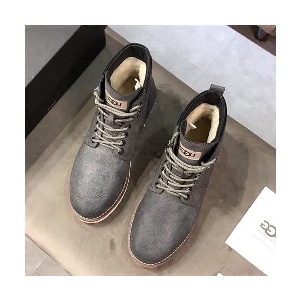 UGG 2019 Mens Leather & Wool Ankle Boots - UGG 201… - 1