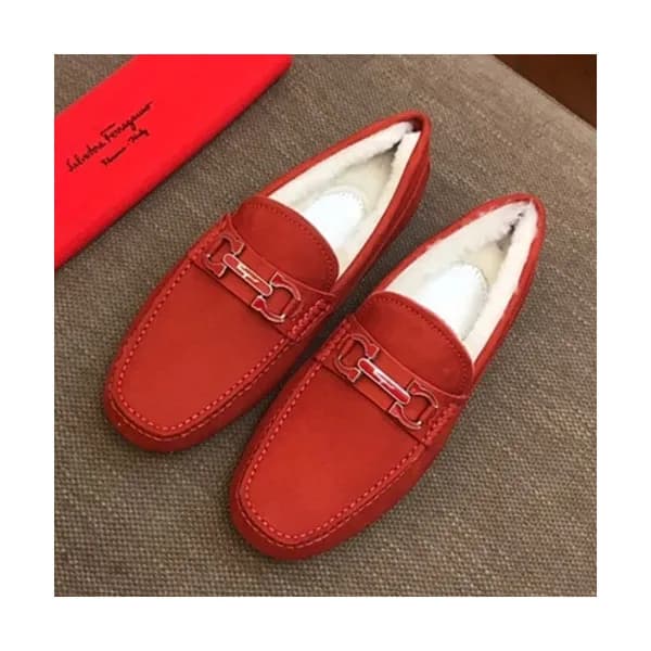 Ferragamo 2019 Mens Suede & Wool Loafer - 페라가모 201… - 1