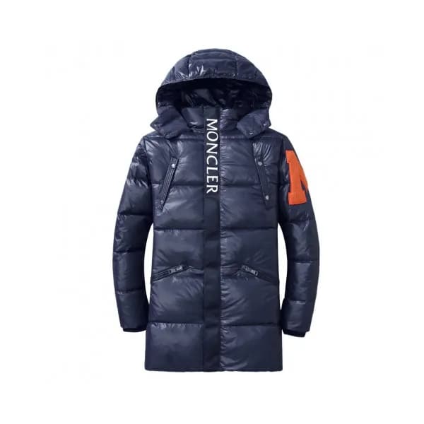 Moncler 2019 Mens Patch Logo Modern Long Down Padd… - 1