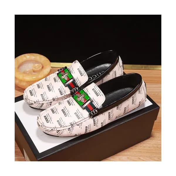Gucci 2019 Mens Leather Loafer - 구찌 2019 남성용 레더 로퍼… - 1