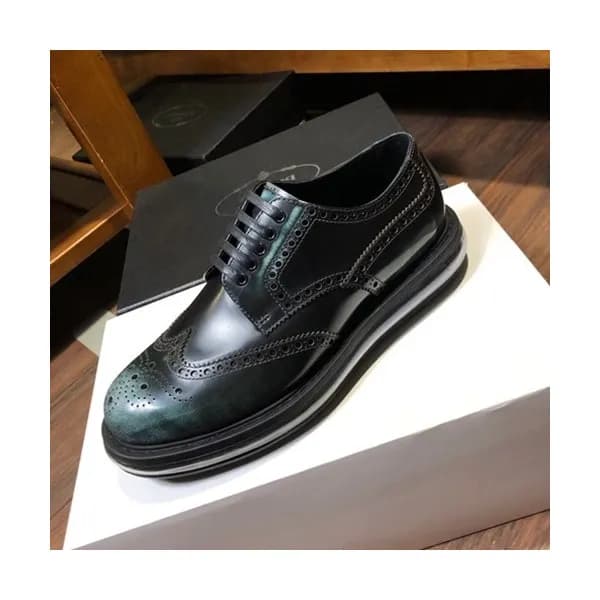 Prada 2019 Mens Leather Sneakers - 프라다 2019 남성용 레더… - 1