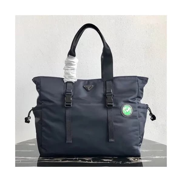 Prada 2019 Nylon Tote Shoulder Shopper Bag,40CM - … - 1
