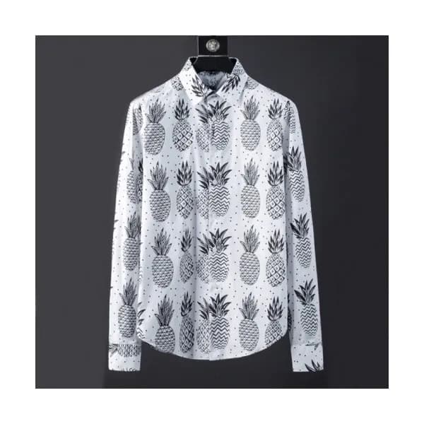 Prada 2019 Mens Casual Logo Cotton Shirt - 프라다 201… - 1