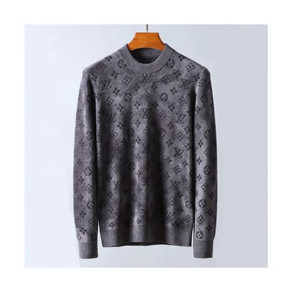 Louis vuitton 2019 Mens Basic Crew-neck Wool Sweat… - 1