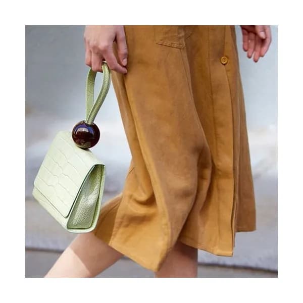 By Far 2019 Leather Tote Bag,16.5cm - 바이 파 2019 여성… - 1
