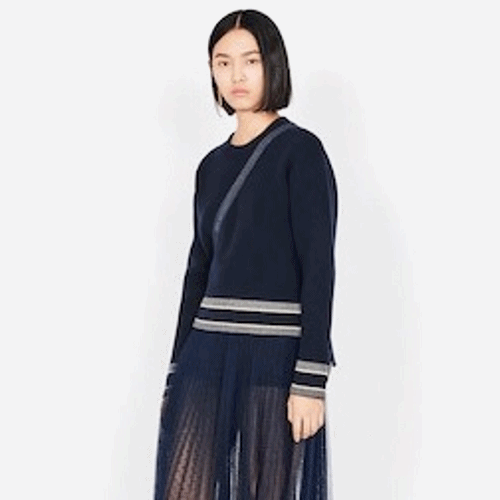 Dior 2019 WomensLogo Casual Wool Training Clothes&… - 1