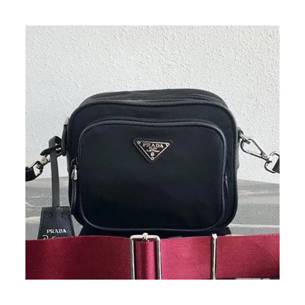 Prada 2019 Camera Nylon Shoulder Bag,14.5cm - 프라다 … - 1