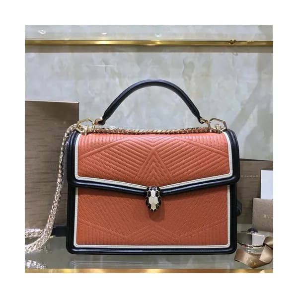 Bvlgari 2019 Serpenti Forever Chain Tote Shoulder … - 1