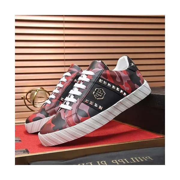 Philipp plein 2019 Mens Leather Sneakers - 필립플레인 … - 1