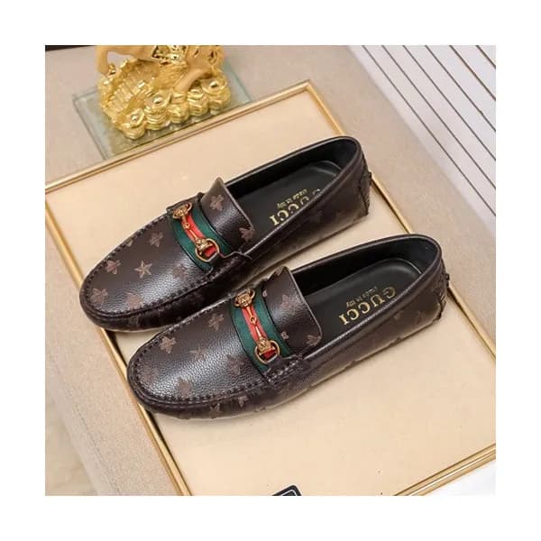 Gucci 2020 Mens Leather Loafer - 구찌 2020 남성용 레더 로퍼… - 1