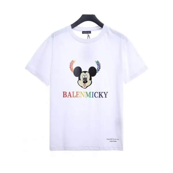 [발렌시아가]Balenciaga 2020 Mm/Wm Logo Cotton Short Sle… - 1