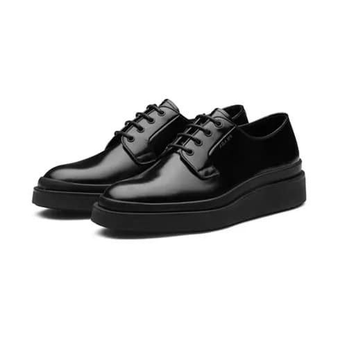 [매장판]Prada 2020 Mens Leather Shoes - 프라다 2020 남성용 … - 1