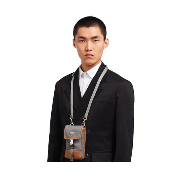 Prada 2020 Nylon Shoulder Bag / Phone Bag ,19CM - … - 1