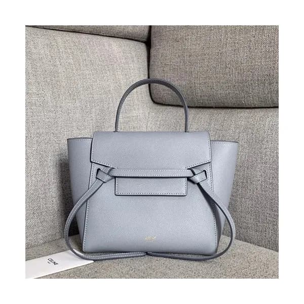 Celine 2020 Leather Mini Belt Shoulder Bag,20CM - … - 1