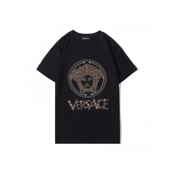 [베르사체]Versace 2020 Mens Logo Silket Short Sleeved … - 1