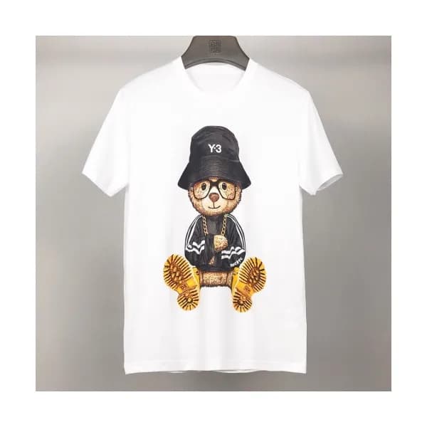 [요지야마모토]Y-3 2020 Mens Logo Basic Cotton Short Slee… - 1