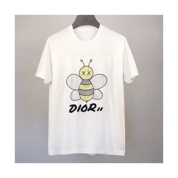[디올]Dior 2020 Mens Casual Crew-neck Short Sleeved … - 1