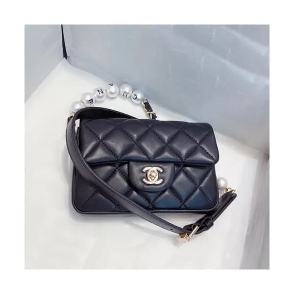 Chanel 2020 Women Leather Hip Sack Belt Bag ,18CM … - 1