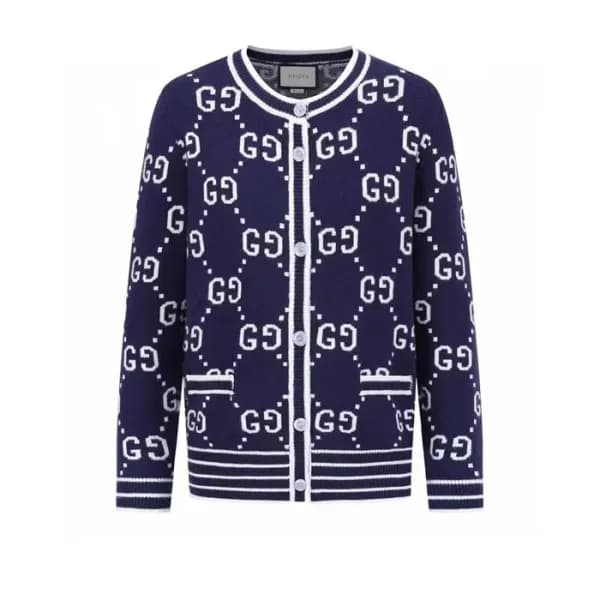 Gucci Mens Trendy V-neck Cardigan - 구찌 2023 남성 트렌디… - 1