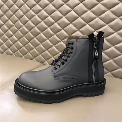 Givency Men's Leather Ankle Boots - 지방시 남성용 레더… - 1