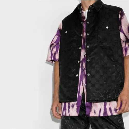 [구찌]Gucci 2020 Mens Patch Logo Modern Vest - 구찌 20… - 1