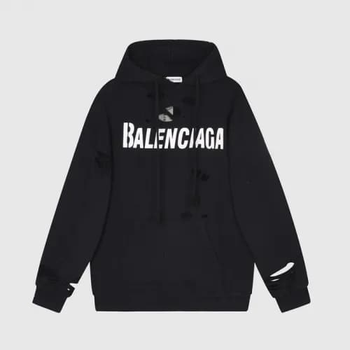 [발렌시아가]Balenciaga 2020 Mm/Wm Logo Cotton Hoodie - … - 1