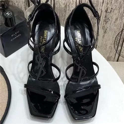 Saint Laurent 2021 Women's Leather High Heel S… - 1