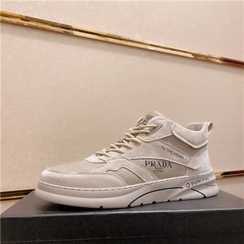 Prada 2021 Men's Leather Running Shoes - 프라다 2… - 1