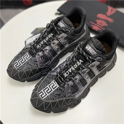Versace 2021 Men's Leather Sneakers - 베르사체 202… - 1
