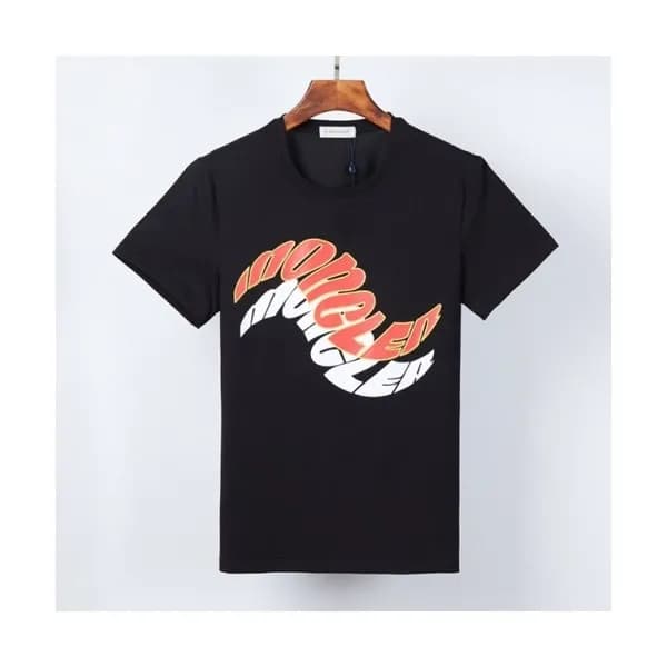 [매장판]Moncler 2021 Mens Logo Crew-neck Short Sleeve… - 1