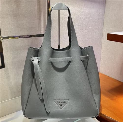 [프라다]Prada 2021 Women's Leather Tote Bag,35cm … - 1