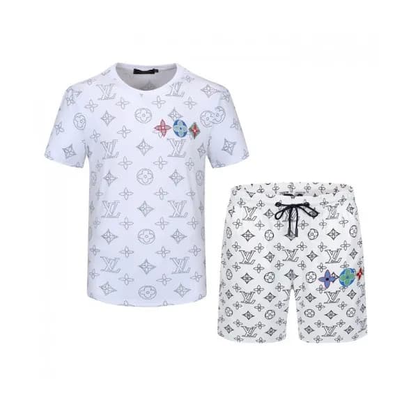 Louis vuitton 2021 Mens Casual Logo Training Short… - 1
