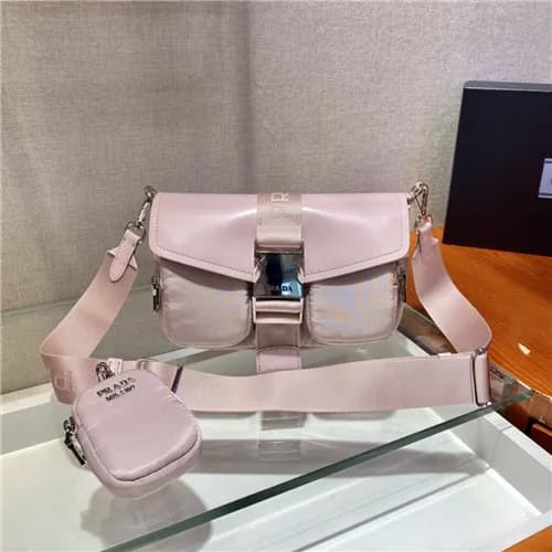 Prada 2021 Women's Nylon Shoulder Bag,23cm,1BD… - 1
