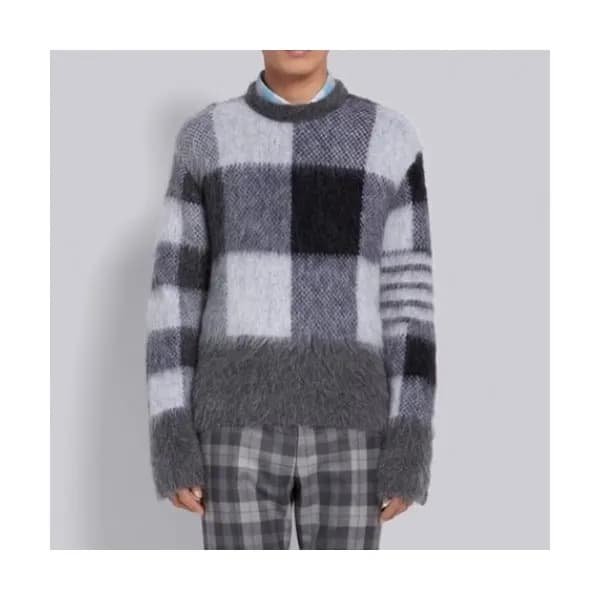 Thom Browne Mm/Wm Classic Sweaters Gray - 톰브라운 20… - 1