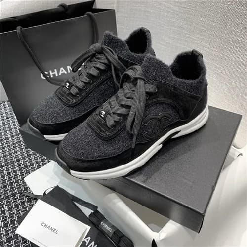 Chanel 2021 Women's Knit Sneakers,CHAS0650 - 샤… - 1