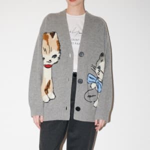 MO&Co Womens Casual Cardigan Gray - MO&Co 여성 캐쥬…