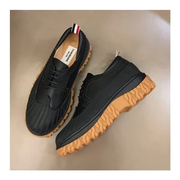 톰브라운 남성 트렌디 블랙 스니커즈 - Mens Black Sneakers - tom015… - 1