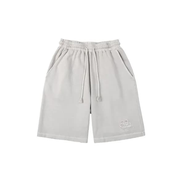 발렌시아가 남성 캐쥬얼 그레이 반바지 - Mens Gray Half-pants - bal0… - 1