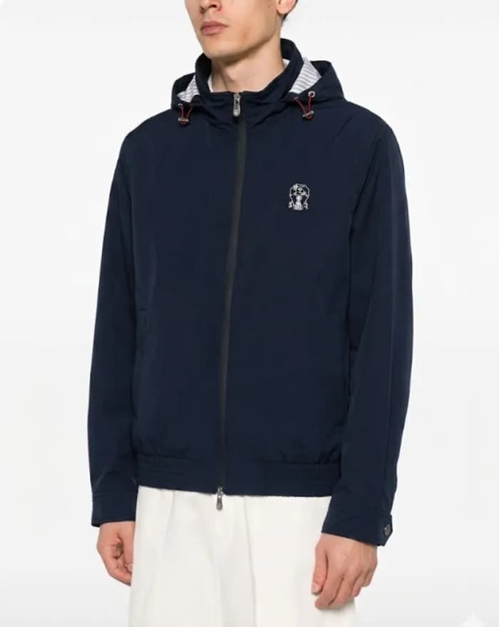 브루넬로쿠치넬리 남성 네이비 자켓 - Brunello Cucinelli Mens Navy … - 1