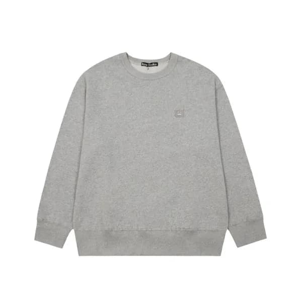 아크네 남/녀 그레이 크루넥 맨투맨 - Acne Unisex Gray Tshirts - a… - 1