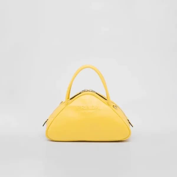 프라다 여성 옐로우 토트백 - Prada Womens Yellow Tote Bag - pr… - 1