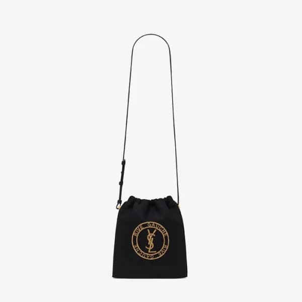 입생로랑 여성 블랙 버킷백 - Saint Laurent Womens Black Bucket… - 1