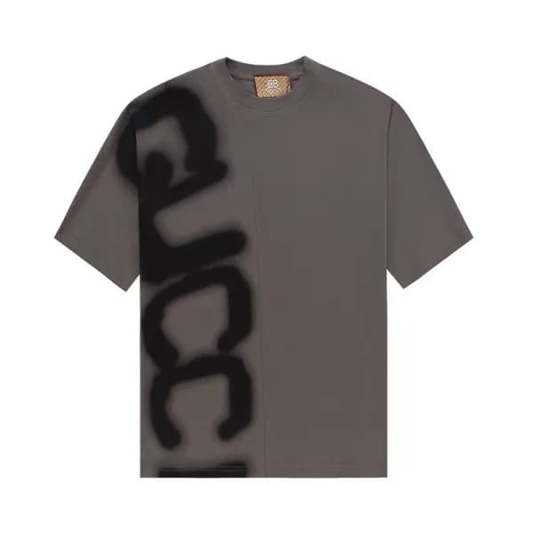구찌 남/녀 그레이 크루넥 반팔티 - Gucci Unisex Gray Short sleev… - 1