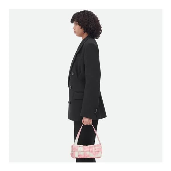 보테가베네타 여성 핑크 숄더백 - Bottega Veneta Womens Pink Shou… - 1