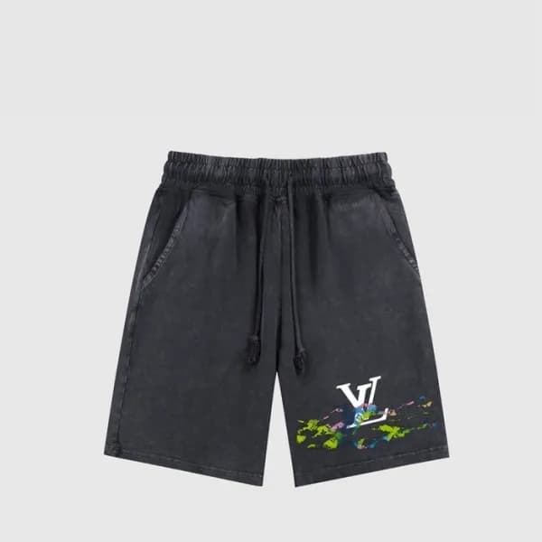 루이비통 남성 그레이 반바지 - Louis vuitton Mens Gray Half-pan… - 1